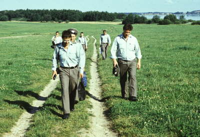 Wanderung von Rappin nach Bergen