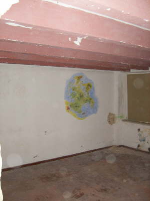 Rgenkarte im ehem. Klubraum