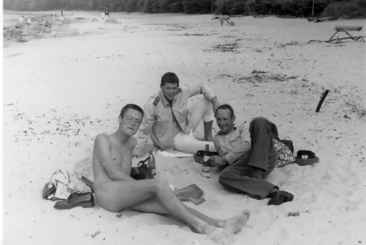 Ausgang Strand in Binz
