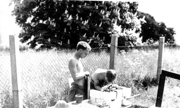 Baustelle Plattenwerk Bergen 100 Tage