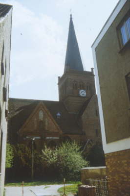 Die Kirche in Bergen