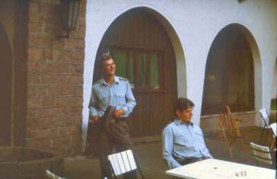 BS Ralf Mittelbach und BS Bernhard Wagner auf dem Rugart in Bergen