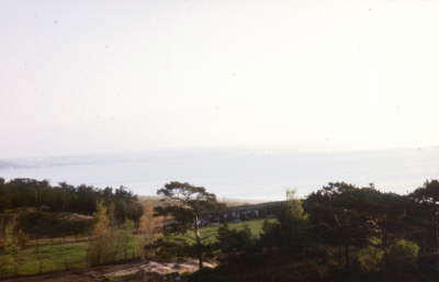 Blick aus dem Fenster Richtung Sassnitz